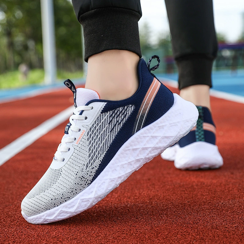 Летние дышащие кроссовки, легкая подошва, цвета Bao 207 Gray Blue и Treasure 207 Gray Orange