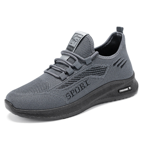 Men's Summer Sports Shoes, Breathable and Odor-Controlled, Fashionable Single Shoes with Soft Sole for Comfort and Casual Wear