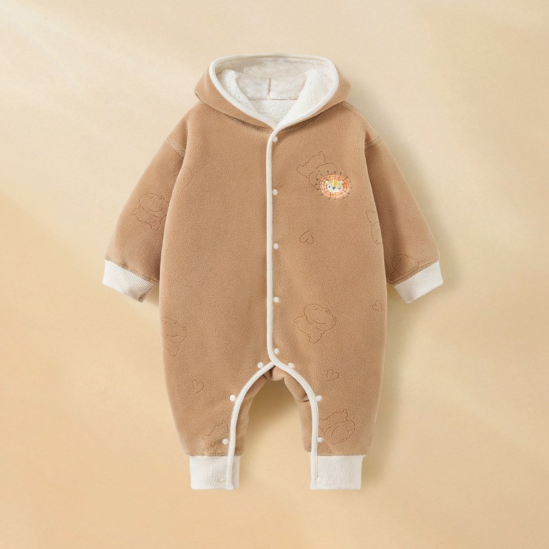 Primavera, otoño, invierno, ropa de invierno para bebés recién nacidos, ropa de invierno para hombres y mujeres, ropa de bebé con capuz
