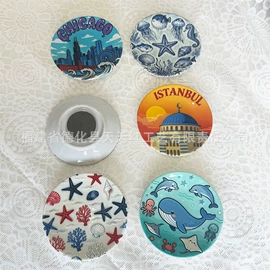 餐垫、杯垫;陶瓷工艺品;冰箱贴