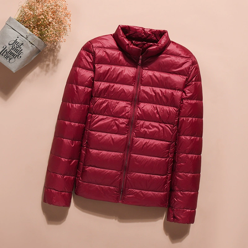 Плащевая дублёнка Velvet, 2024 год, набивка пухом утки, размер плюс S–4XL, с капюшоном или воротником-стойкой