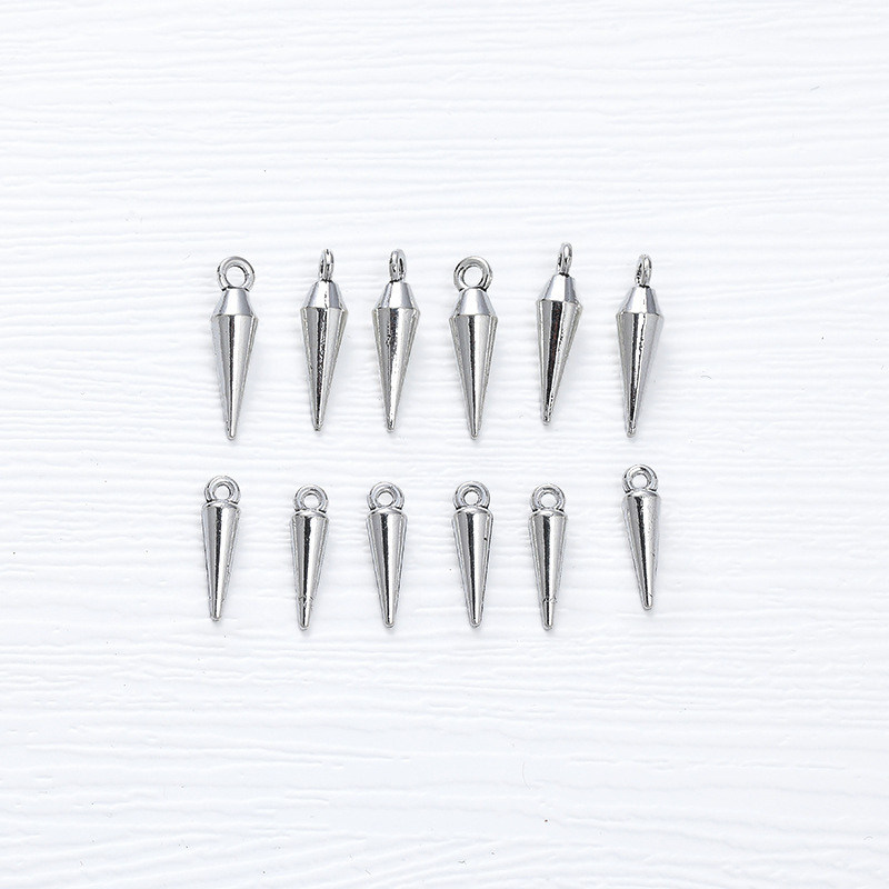 Wholesale 2 Size Vintage Zinc Alloy Gloss Taper Pendant Necklace Bracelet Pendant DIY Accessories Wholesale 2 Size Vintage Zinc Alloy Gloss Taper Pendant Necklace Bracelet Pendant DIY Accessories