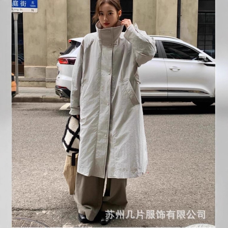 Temperament 90 Goose down Windbreaker 2025 Winter Women's down Outwear Mid-Length Outwear down Jacket