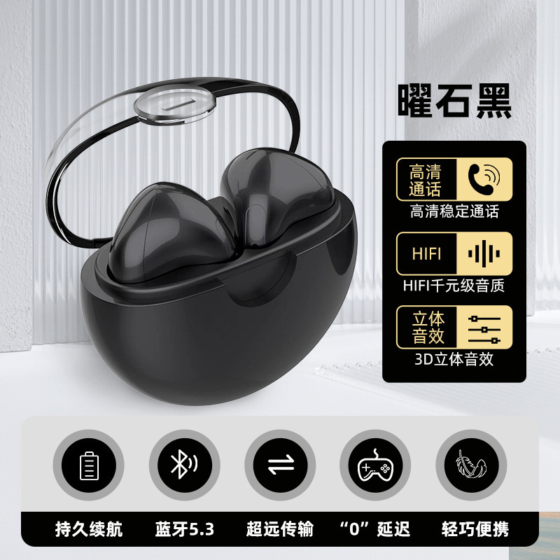 검은 투명 커버