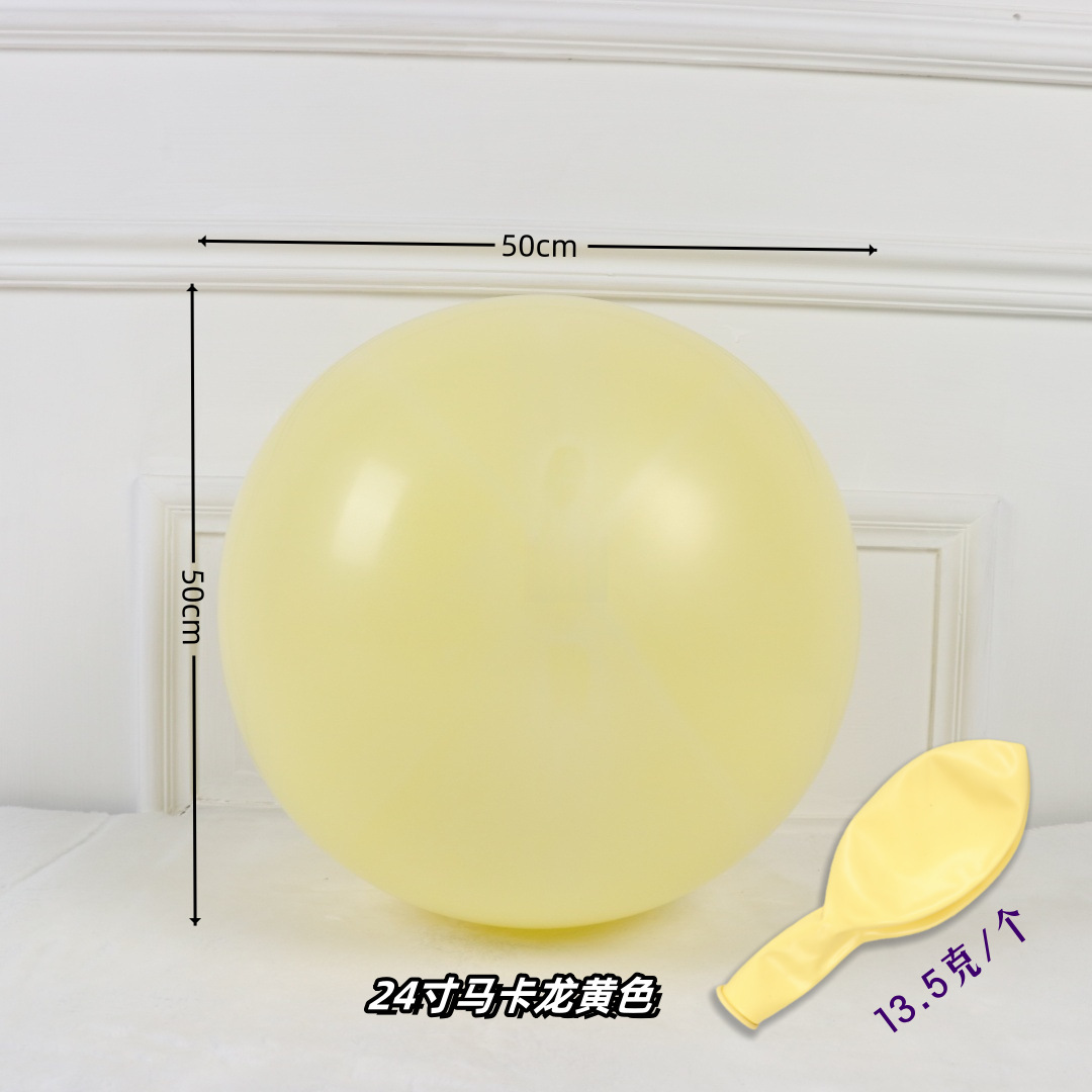 24 -inch macaron yellow