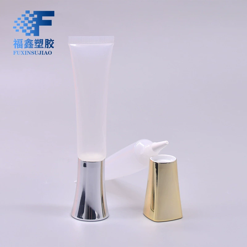 Новый стиль косметический шланг 20g прозрачная трубка высокая крышка цилиндра маскирует гальваническую сыворотку PE крем для глаз шланг упаковочные материалы