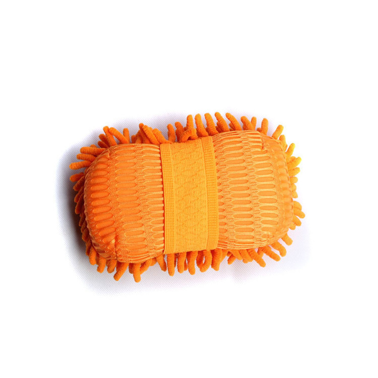 Fábrica directa de guantes de lavado de coches de lana de coral, esponja de limpieza de automóviles, esponja de coral para automóviles image 3