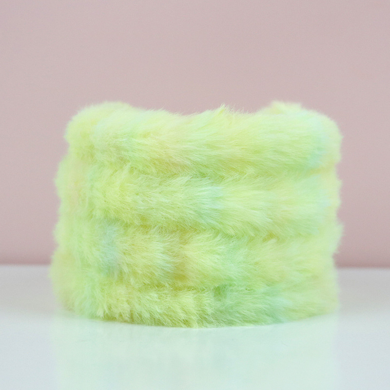 Suministro directo de fábrica 20mm imitación conejo felpa trenzado palo súper grueso súper densa hecha a mano DIY muñeca pequeña leche perro raíz pelo al por mayor