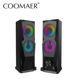 2.0 Audio New Desktop Computer Audio Notebook Mini Heavy Subwoofer USB Computer Speaker
