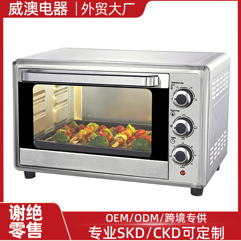 30L Large Capacity Ckd Skd Parts Fully Automatic Multi-Functional Visual Oil-Free Convection Oven Cb Certified