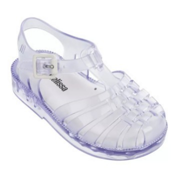 Melissa Children's Sandals 2024 New Baby Baotou Jelly Shoes Roman Hollow Shoes Breathable Children's Beach Shoes