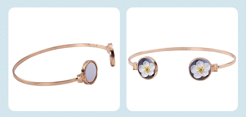 Lady Geometric Alloy Bangle 1 Piece