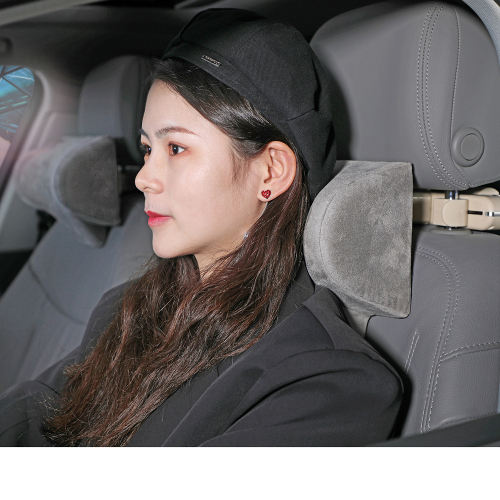 Cross-border new car headrest side sleeping pillow car seat rest Car Seat Headrest car pillow neck pillow smart pillow