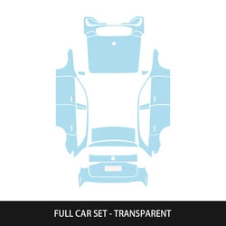 24-26 Models Mercedes-Benz Glc Invisible Car Wrap Tpu Pre-Cut Paint Protection Film Anti-Scratch (Car paint protective film) - transparent-tpu-24-26-mercedes-benz-glc