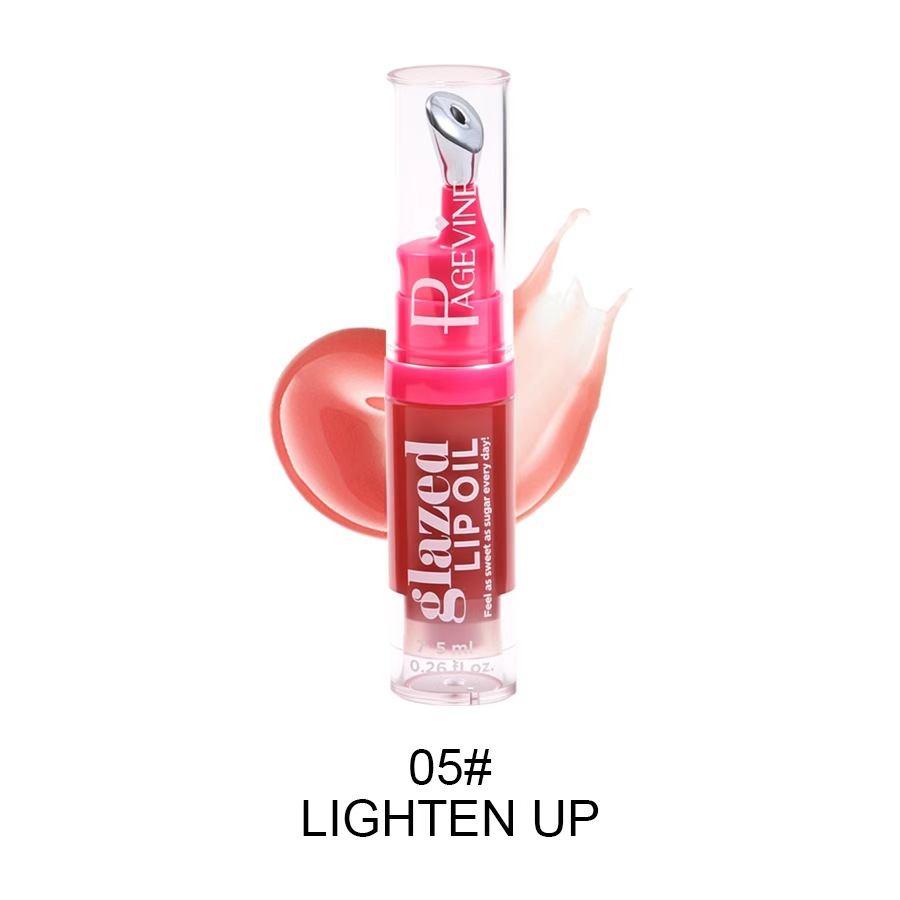 Cross-border PAGE VINE ALUMINIUM ICE TOLOR LABIAL Gloss de alto brillo e hidratación profunda y suave