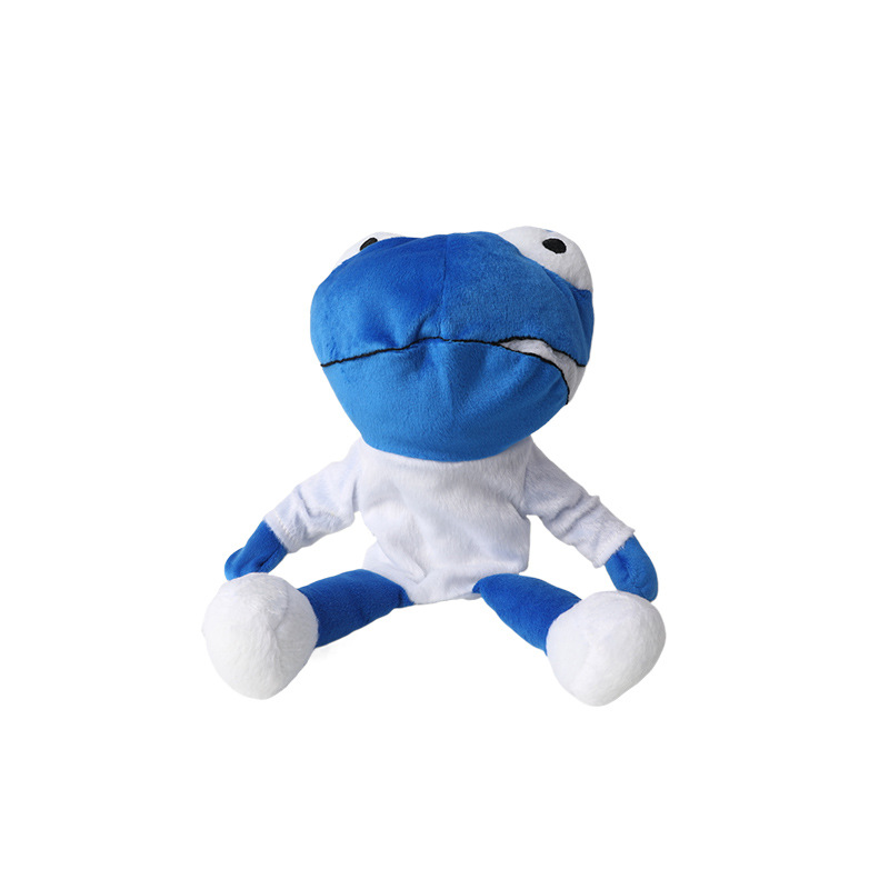 Juego de palos de rana de vientre blanco Juego de golf Juego de palos de relleno Equipo de palos de lana Juego de palos de muñeca