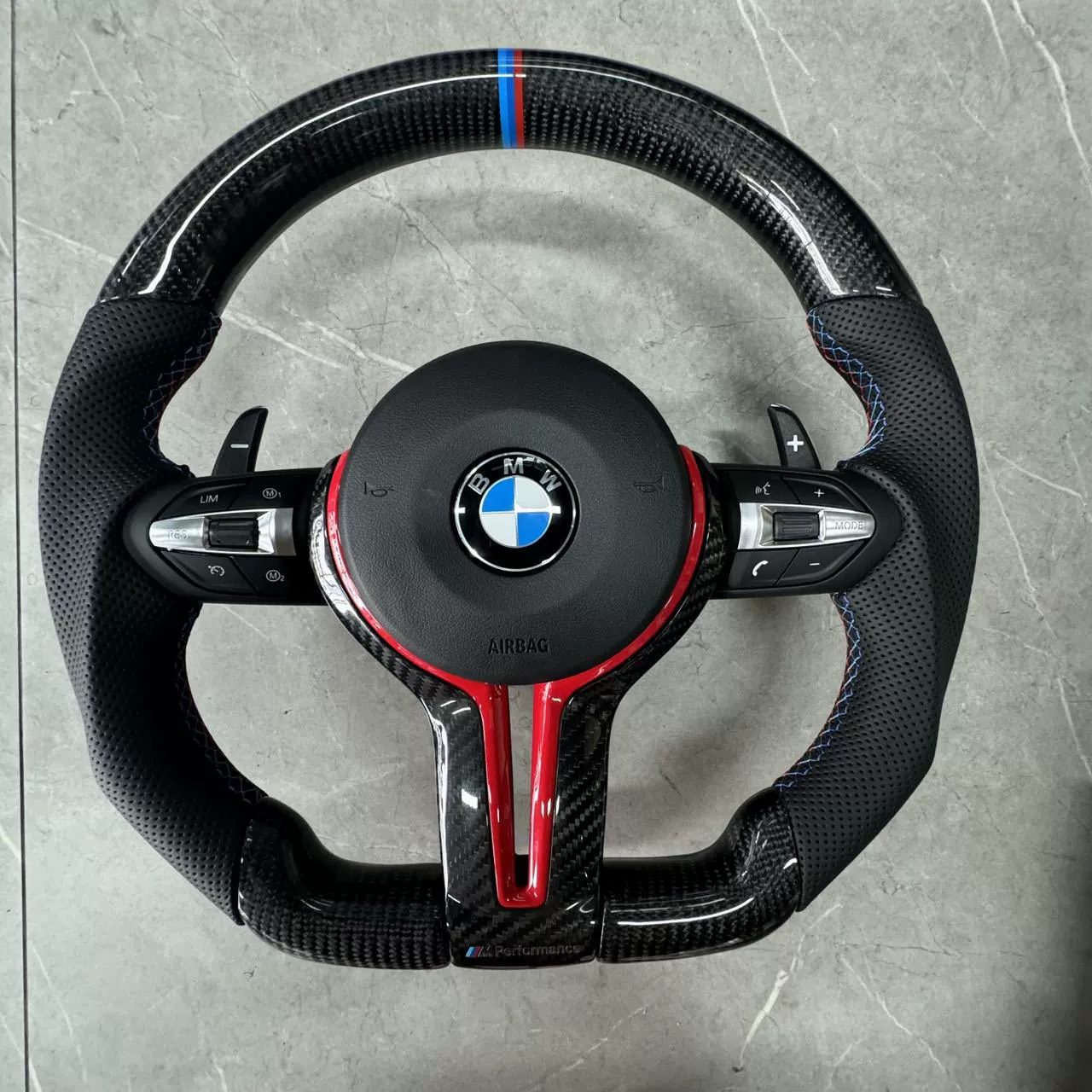 BMW, модифицированное рулевое колесо карбон волокно, 525530х, 1х, 3х, 5х