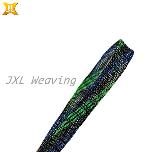 Computer data cable wear-resistant snakeskin sleeve PET retractable nylon net tube wholesale cable harness finishing sleeve