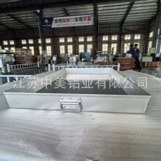 优质 银白氧化铝冻盘定制加工   鱼虾快速速冻铝盘易脱模