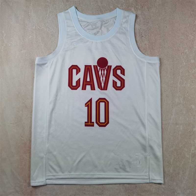 Hot Pressed White Basketball Suit Knight 10 Garland Jersey GARLAND BASKETBALL JERSEY MENS Hot Pressed White Basketball Suit Knight 10 Garland Jersey GARLAND BASKETBALL JERSEY MENS