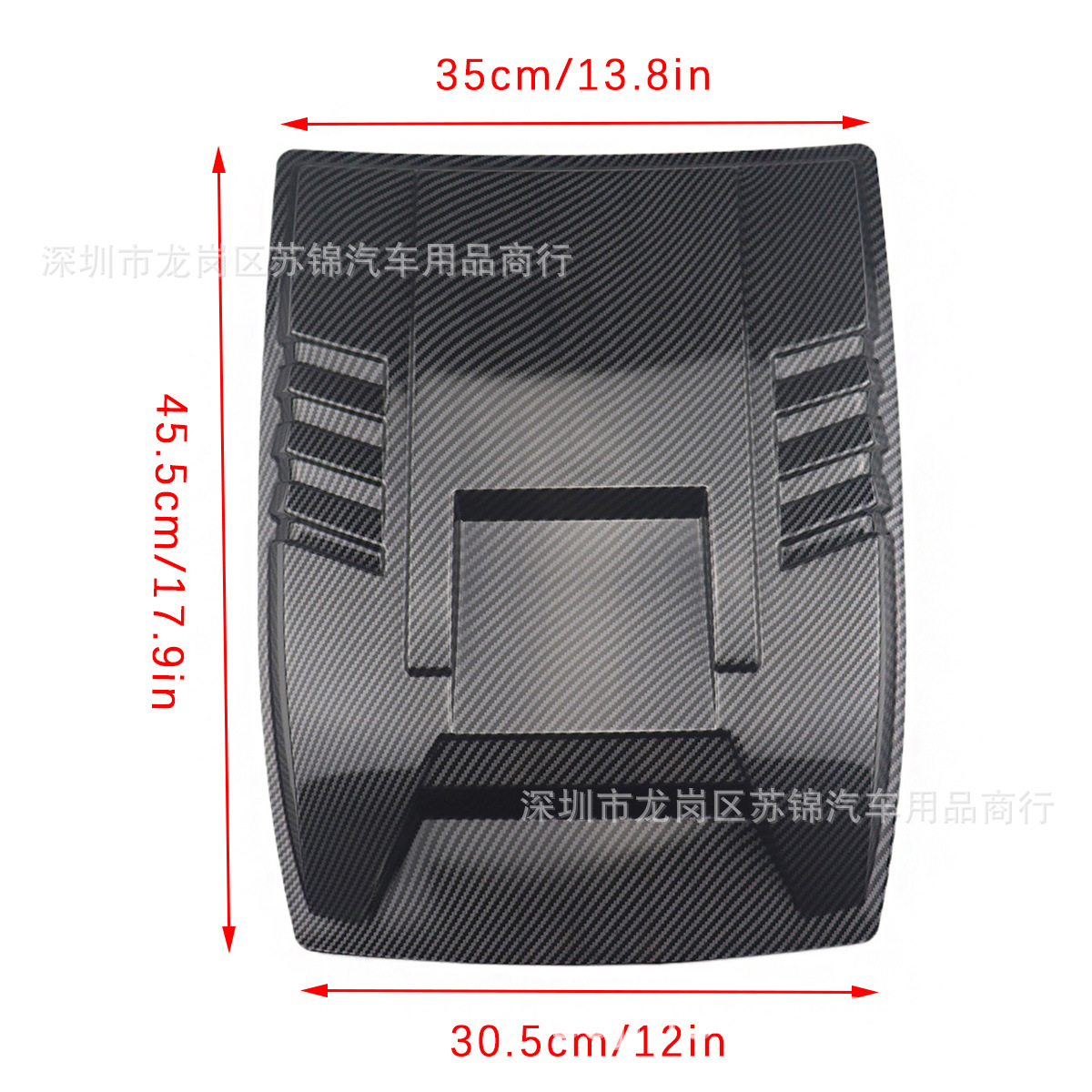 Car Hood Hood Decoration Modification Universal Fake Air Vent Exterior Vent Personalized Modification Accessories Paste Type