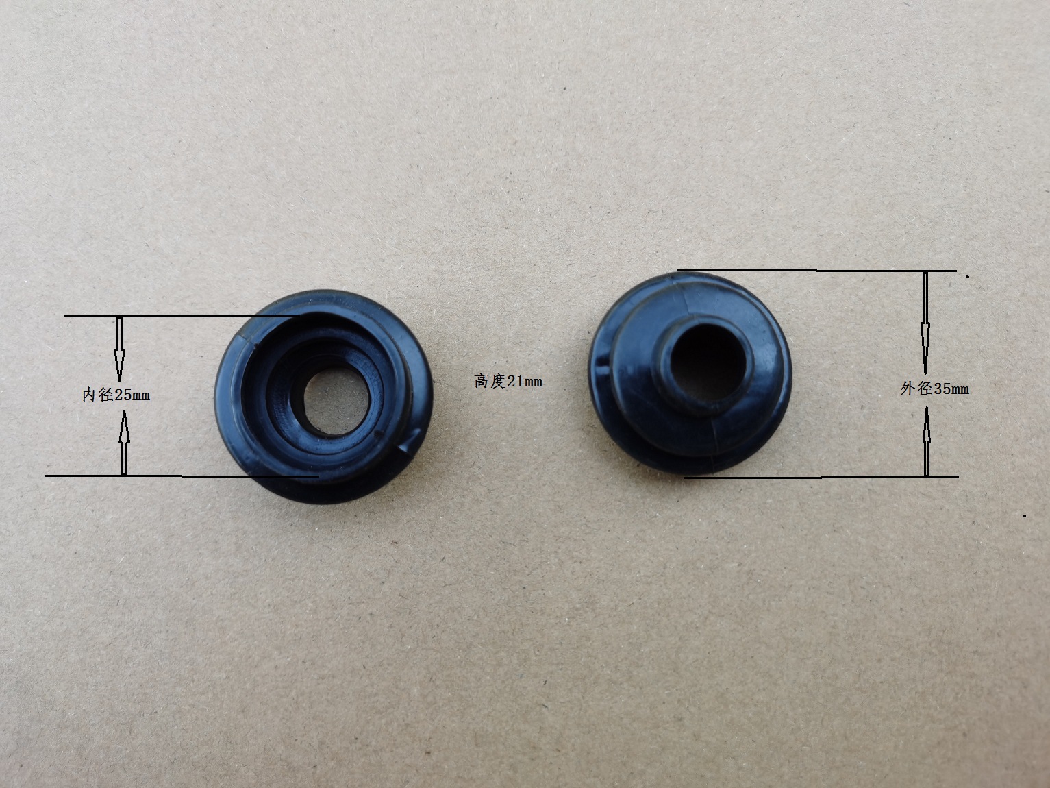 Black, 102 dust covers 10 pcs