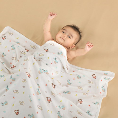 夏季新生婴儿包被抱被宝宝抱毯盖毯夏款新生儿包被产房包巾婴儿被