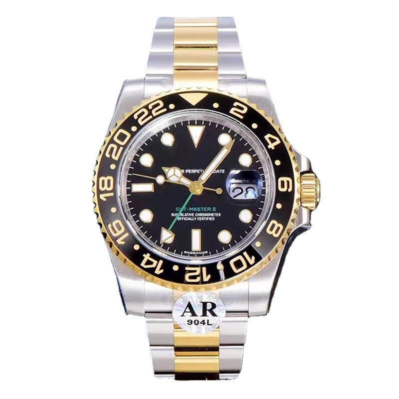 N fábrica lao jia greenwich serie agua fantasma hombres reloj mecánico automático cola círculo C fábrica 3186 reloj al por mayor