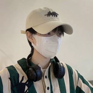 Hat Men's New Fashion Spring and Summer Korean Style Cap Trendy Brand Shown Face Little Boys Autumn and Winter Sunshade Baseball Cap