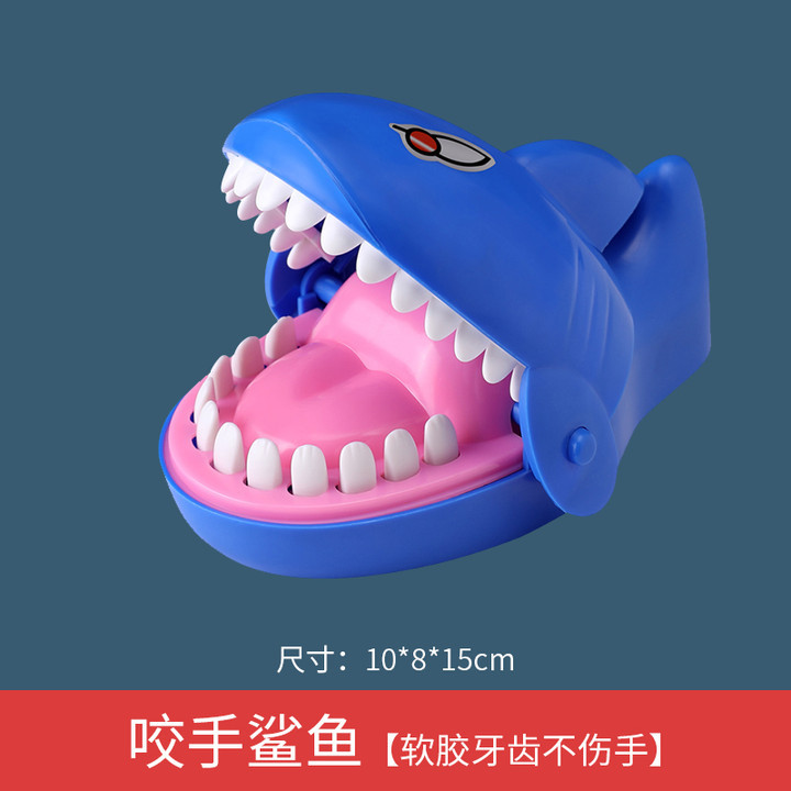 Gran sonido y la luz morder cocodrilo tiburón ratón dinosaurio dientes de los niños morder completo suave truco ventilación Juguetes