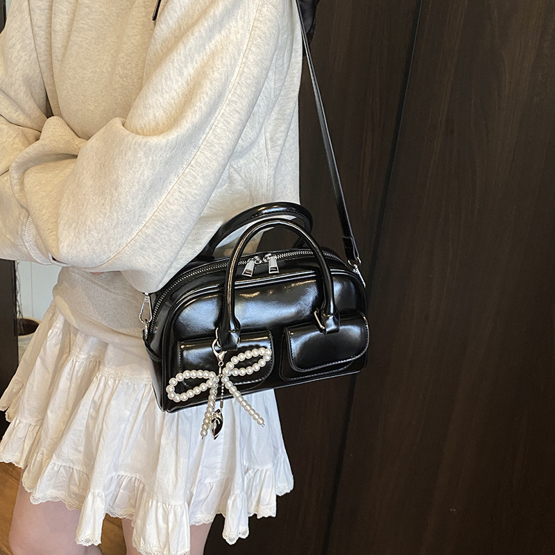 Bolso de mujer de Boston con axila simple de nicho de Corea del Sur