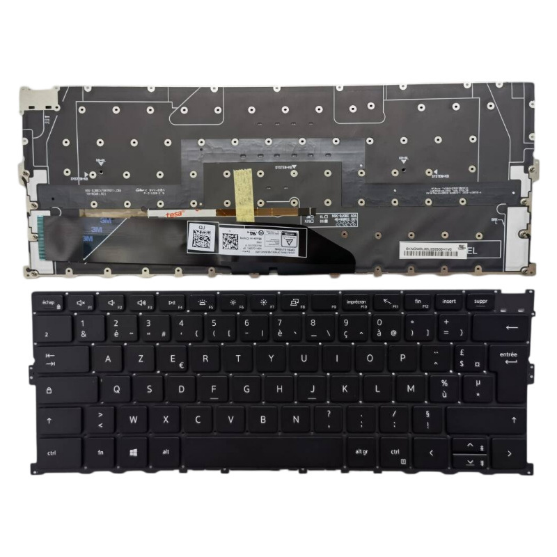 FR is suitable for Dell XPS13 9300 9301 9310 2020 P117G laptop keyboard FR is suitable for Dell XPS13 9300 9301 9310 2020 P117G laptop keyboard