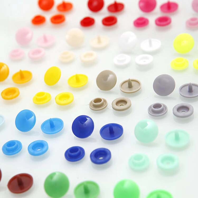 Resin snap button T3 T5 T8 plastic snap button color spot multicolor mask snap button