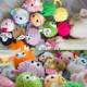 Fofos cat toy ball chew pom ball wool ball bell ball tooth cleaning to relieve boredom catnip self-hi cat toy