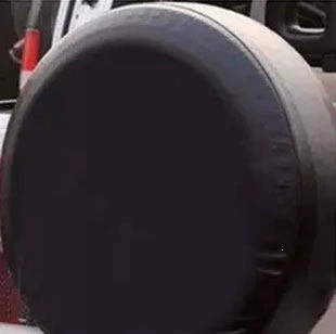 Spare wheel cover — cover, thickened - toyota-prado-pure-black