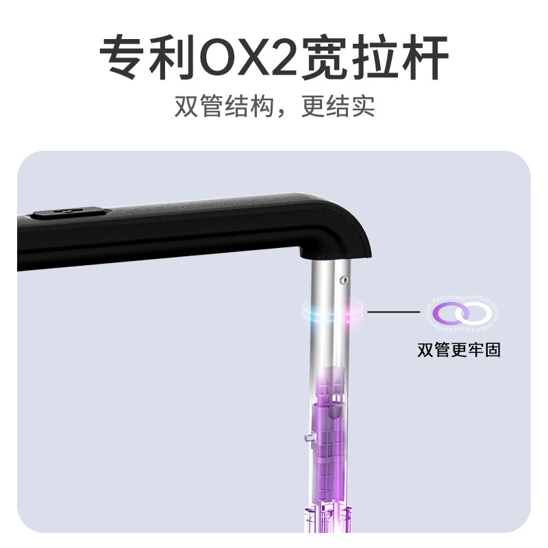 Vali nhựa PC 20 inch thanh kéo rộng, mở nắp trước, bánh xe đa hướng chống sốc — 53L thanh kéo rộng mở phía trước hành lý đóng gói năng lượng khổng lồ SF màu tím miễn phí vận chuyển