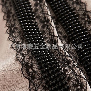 厂家铝片蕾丝花边，铝片手钩花边，服装装饰辅料宽花边蕾丝带饰边