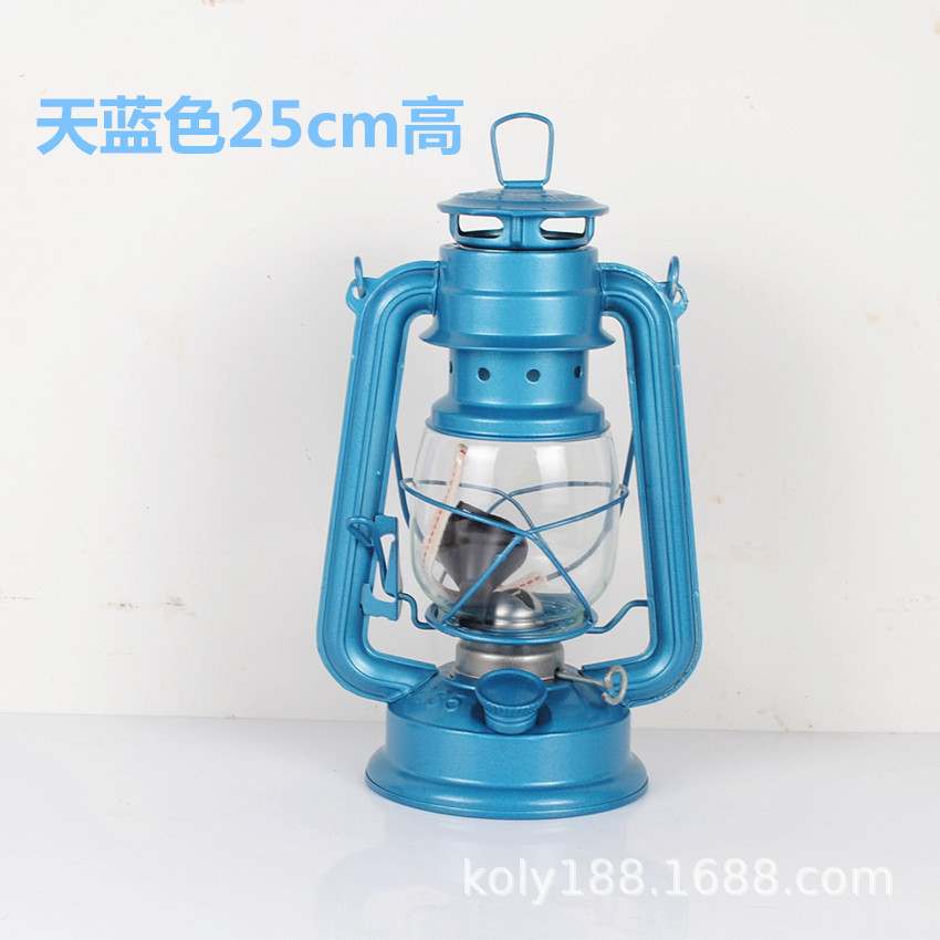 (235 #) azul claro 24,5 cm de alto