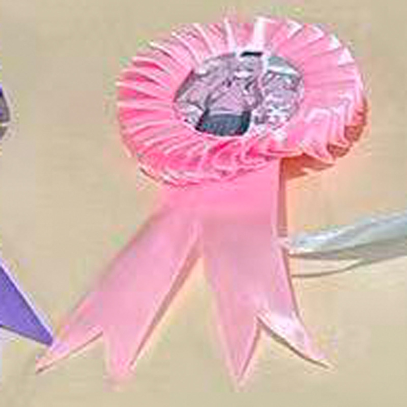 Productos de fiesta transfronterizos Fiestas de cumpleaños Insignia de fiesta Niña Niño Cerimonia Brocha Flor Brocha de estaño