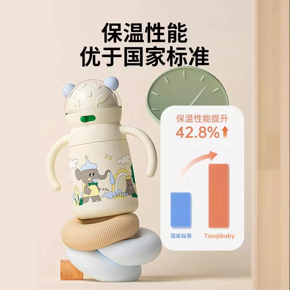 Детское стекло Taoiqbaby, соломинка со стеклом для выхода, бутылочка для кормления