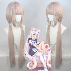 チョコレートと香子蘭かつら猫娘楽園バニラcosかつらが縛られています。