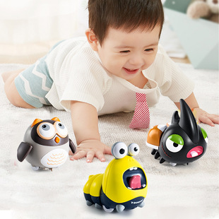 Children's Electric Swing Walking Cartoon Animal Insect New Strange Creative Simulation Caterpillar Cute Fun Beetle Toy