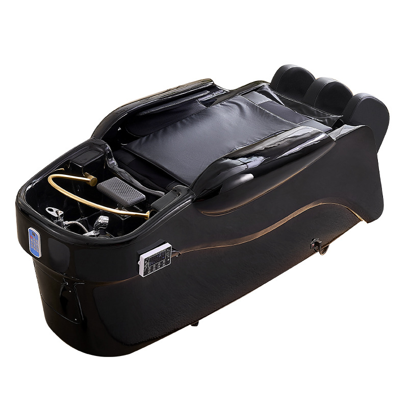 Red tide de alta gama tienda de lujo multifuncional de cuerpo completo cápsula espacial automática de primera clase masaje eléctrico inteligente lavabo de cabello