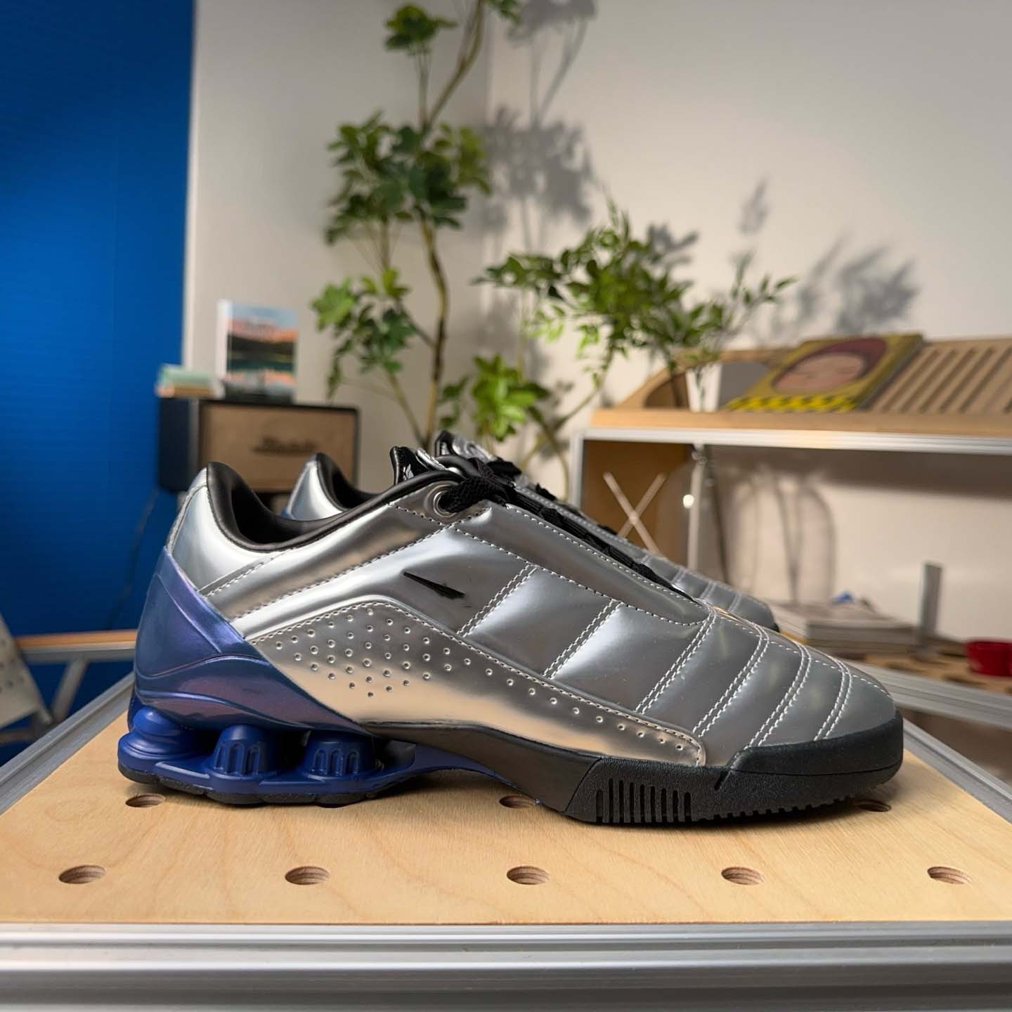 Putian Total 90 zapatos de fútbol Shox de alta versión antideslizante y resistente al desgaste para hombres y mujeres zapatos deportivos casuales de moda