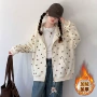 女童连帽宽松休闲开衫