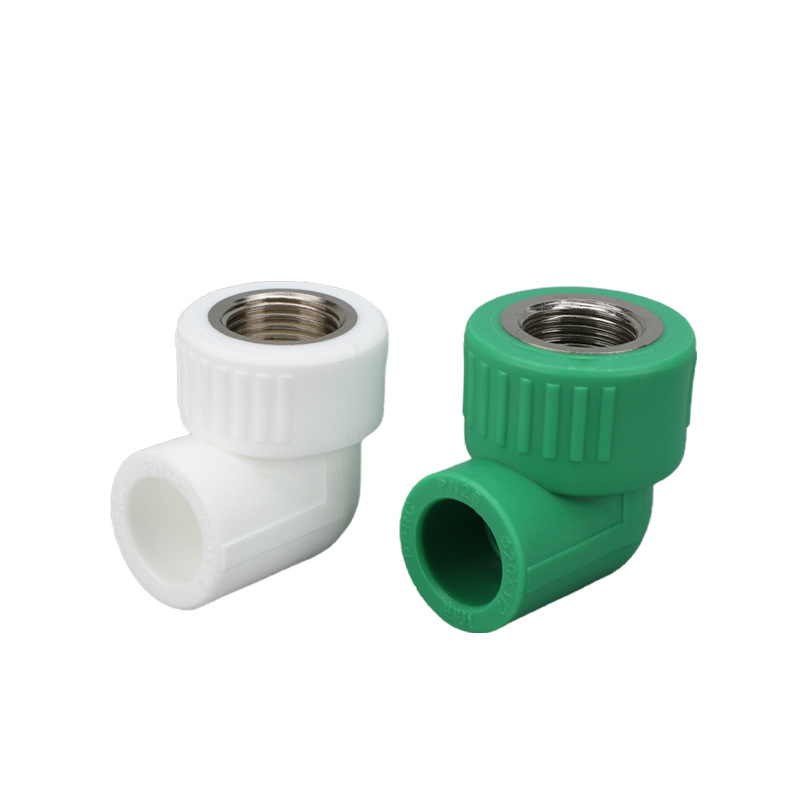 Conector de tubería PPR tee alambre interno 4 puntos codo de alambre externo directo 6 puntos accesorios de tubería de fusión en caliente accesorios de tubería PPR al por mayor image 10