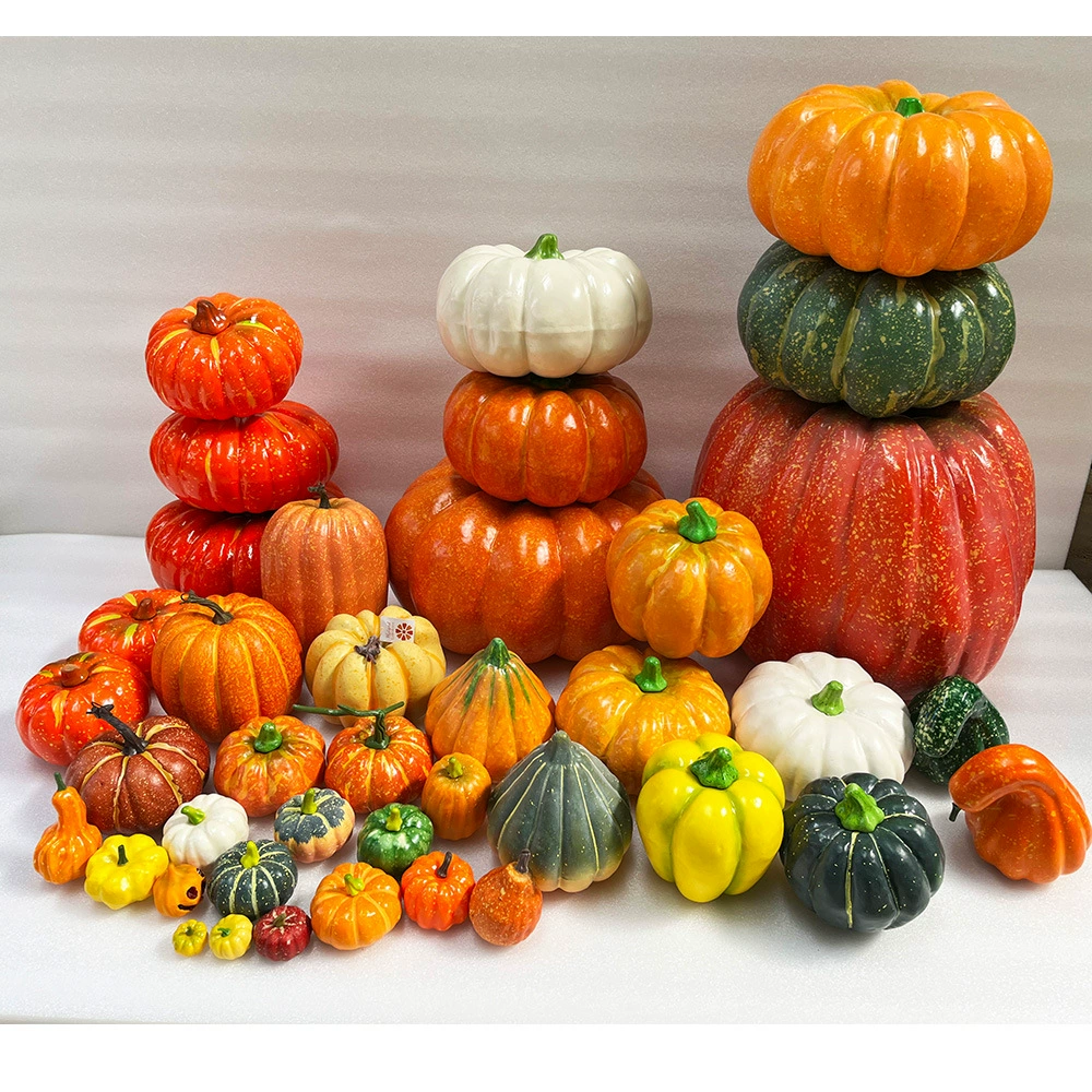 Simulation Bubble Pumpkin Vegetable Vegetable Garden Simulation Vegetable Vegetables and Fruit Halloween Pumpkin Decoration