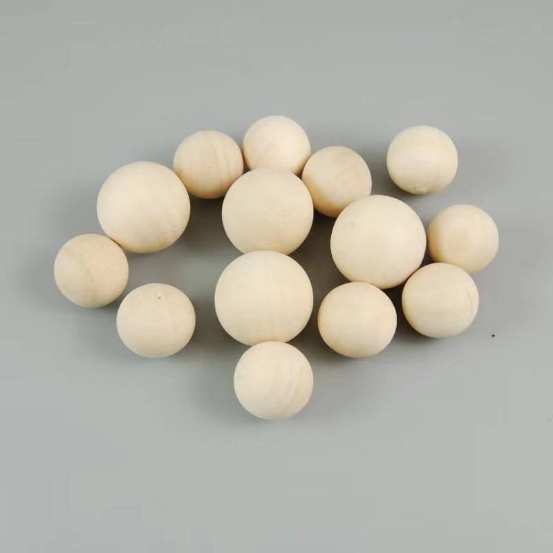 Wooden round beads