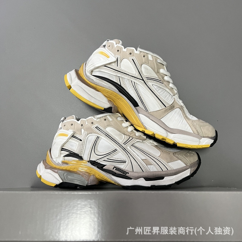 跨境专供毒家现货25ss纯原版本巴黎B家涂鸦做旧休闲运动鞋|undefined