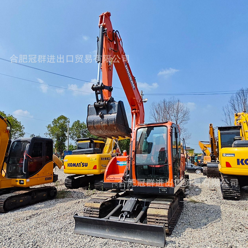 Mini excavadora Doosan Dx75 de segunda mano, original Doosan Dx60 - 9 Dx55 Dx60 - 7
